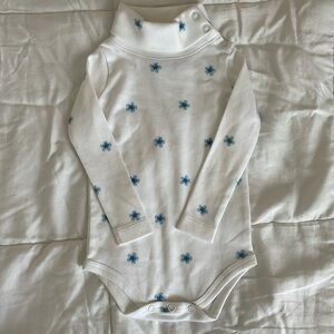 Beaufort Bonnet Company long Sleeve floral onesie